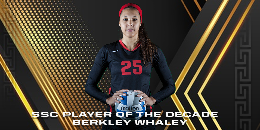 Whaley Earns SSC Player of the Decade