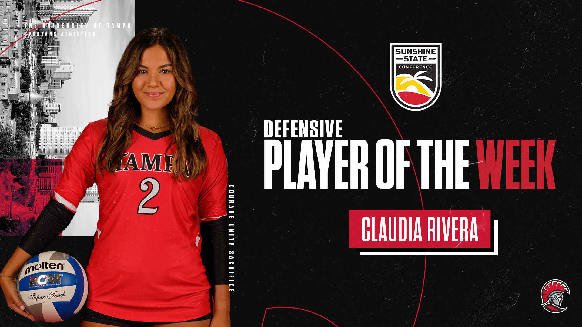 Rivera Wins SSC Defensive Player of the Week