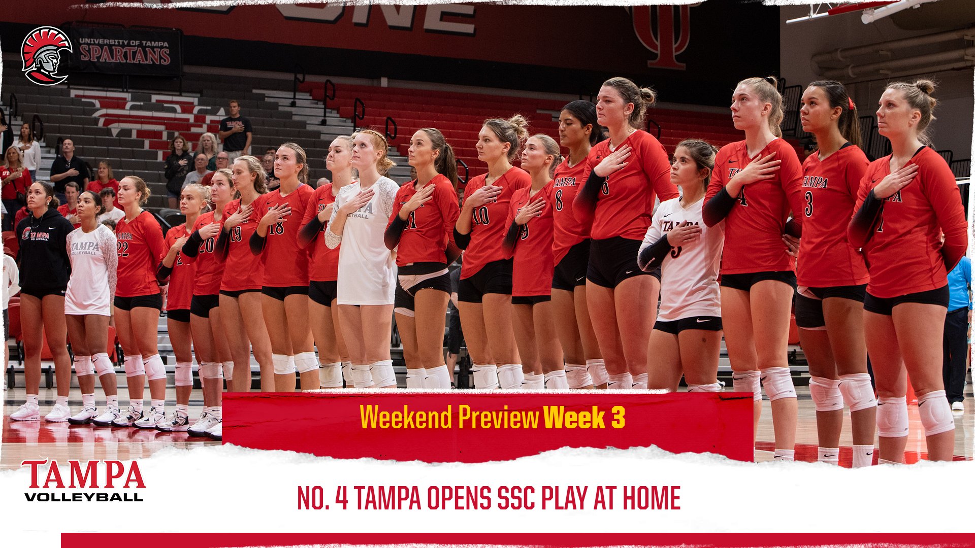 Tampa will play host to Eckerd on Friday for the SSC home opener