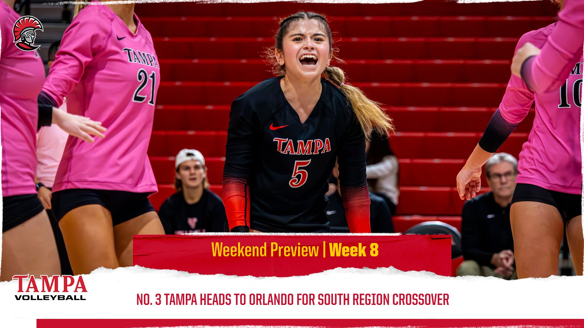 WEEKEND PREVIEW: No. 3 Tampa Travels to Orlando for 2023 South Region Crossover Tournament