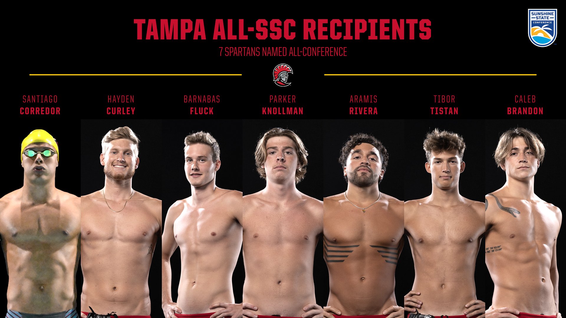 2023 All-Sunshine State Conference Men's Swimming