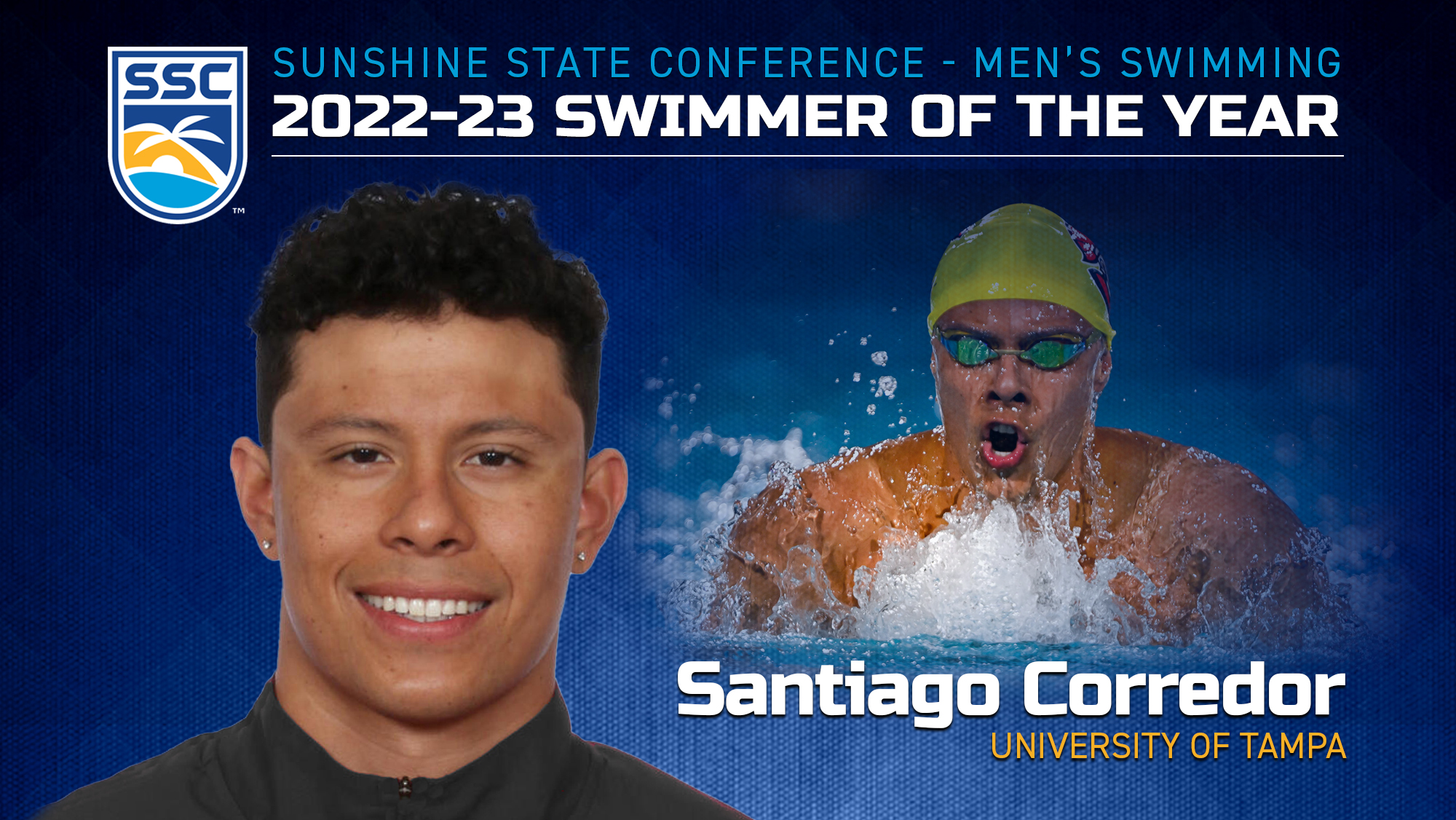 SSC Swimmer of the Year Santiago Corredor