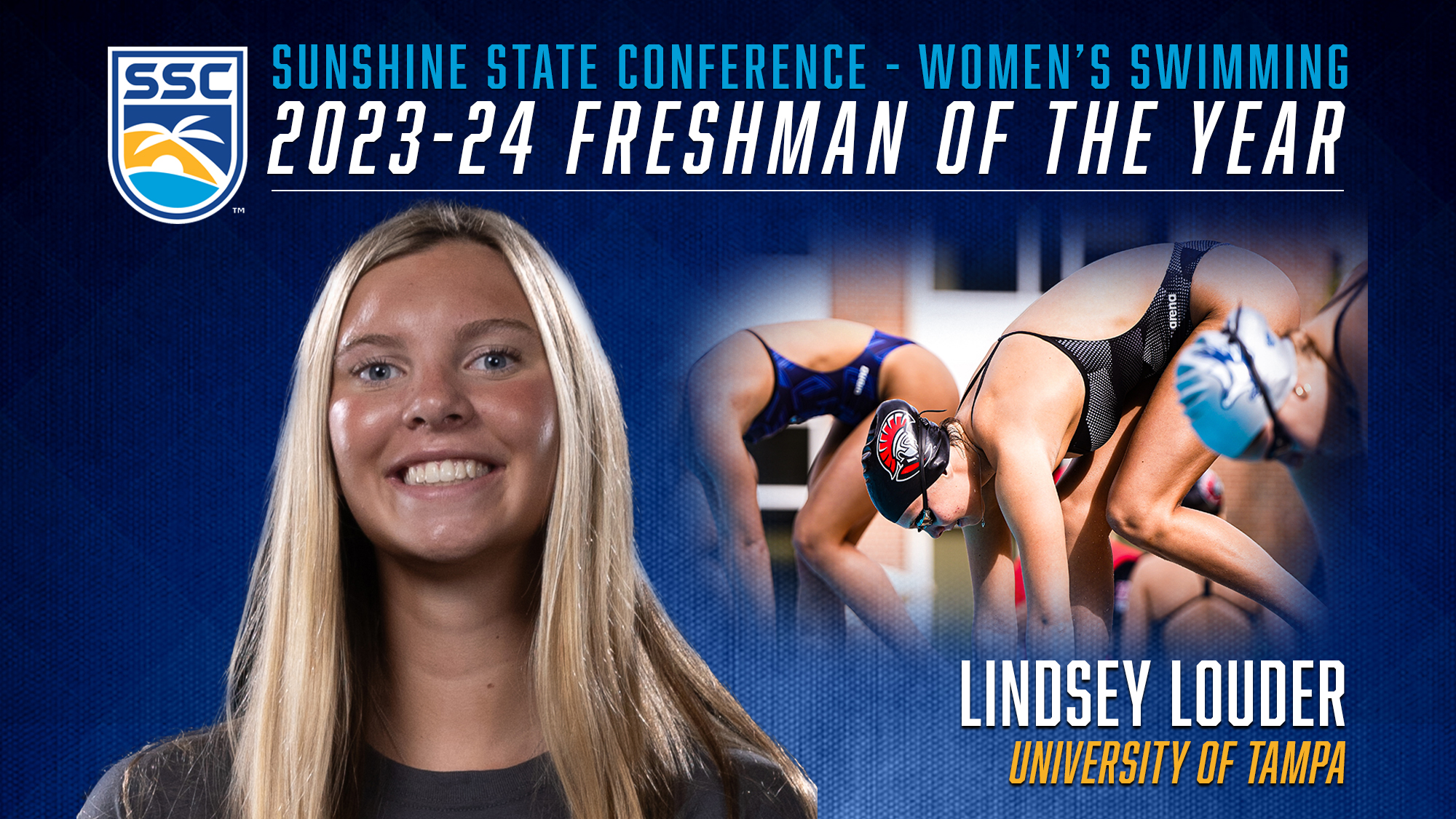 SSC Freshman of the Year Lindsey Louder